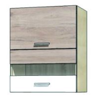 FADOME - ECONO Szafka ECO-40G Kuchenna | 60 cm | Górna | Korpus sonoma | Okucia Basic