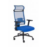 GROSPOL - ERGOFIX Fotel Obrotowy TM01 / TM03 / TM06 | Mechanizm Synchro Self SF2 | Podłokietniki R4 Black 3D | Zgodny z Rozporządzeniem z 2023 roku