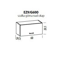 LIVEO - ELIZA Szafka EZ9/G60O | Górna 60 | Okapowa