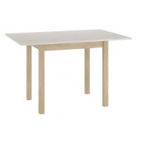 SIGNAL - FLIP 80 Stół rozkładany 80x80-160x78h | Kaszmir | Dąb Cremona Torro | z PL