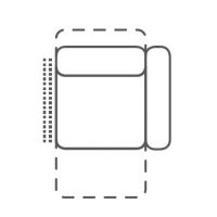 FENIKS MEBLE - ALLURE 1ELR fotel z prawym bokiem i funkcją relaks elektryczną