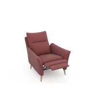 Bydgoskie Meble - INES Fotel HB RF (man) | Z wysokim oparciem i relaksem manualnym | INKA