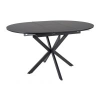 SIGNAL - GASTON CERAMIC Stół 100x100-135x75h | Czarny