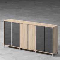 BIURO SERWIS - H-BOX Szafa H-111 | front - płyta meblowa