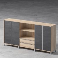 BIURO SERWIS - H-BOX Szafa H-112 | front - płyta meblowa