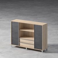 BIURO SERWIS - H-BOX Szafa H-114 | front - akryl (połysk)