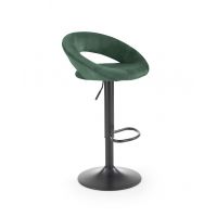 HALMAR - H-102 Krzesło barowe | ciemny zielony