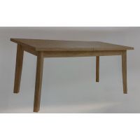 STOLMEB - JAN Stół 160x90+1x60 | Okleina naturalna