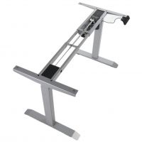 STEMA - UT01N-2T Stelaż | Elektrycznie Podnoszony | Jednosilnikowy | Wysokość 70-118 cm | Szary