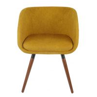 GROSPOL - JULA Krzesło Konferencyjne 4HW Black / White / Chrome | Podstawa Drewniana