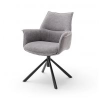 MC AKCENT - KONYA Krzesło | Obrót siedziska | Tkanina Szara | KO4S72GX