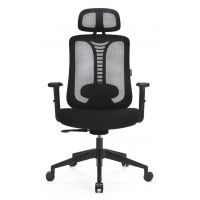 EKO-LIGHT - ERGO ESSENTIAL Fotel Obrotowy Gamingowy LV0653 | Czarny