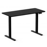 EKO-LIGHT - CONTROL + 120 Biurko Gamingowe LV0860 | Wysokość Regulowana | Czarne