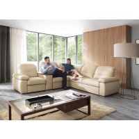 Bydgoskie Meble - LEGEND Narożnik segm. 1L - el. mod. prost. - el. 1 - el. E - segm. 2,5F P lewy lub prawy z funkcją spania i wysuwaną półką | SONET