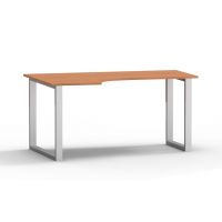 SEKTOR GROUP - Biurko M00169 | Na Stelażu Metalowym | 160x70 cm | 1-osobowe | Wolnostojące | Kształtowe