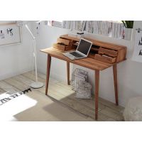 MC AKCENT - MELBOURNE Biurko | 4 szuflady | Dąb sękaty, olejowany | 40318AE9