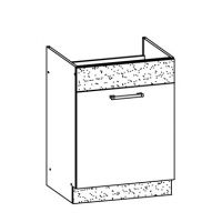 LIVEO - MODENA Szafka MD18/D60Z | Dolna 60 | Zlewozmywakowa | Bez blatu
