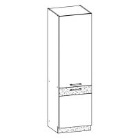 LIVEO - MODENA Szafka MD22/D60C | Słupek | 2 drzwi