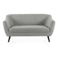 SIGNAL - MOLLY 2 Brego Sofa | Tkanina | Szary Brego 10 | Nogi wenge | z MR