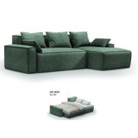 MP NIDZICA - NEO Narożnik 2FS L+SZ P | Z funkcją spania i pojemnikiem