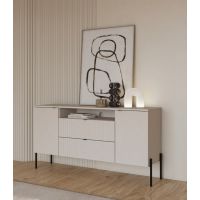 HELVETIA MEBLE WIERUSZÓW - ORE KOMODA 2D2S | 24KROG26 | Kaszmir-kaszmir-kaszmir ryfel