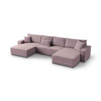 Mars Meble - PRIMO U PINK Narożnik z funkcją i pojemnikiem PROMOCJA