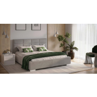 Forte - POMOZA Łóżko tapicerowane 180x200 | LTPOM18X