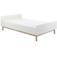 PINIO - MILOO Łóżko 200x120 | Biały