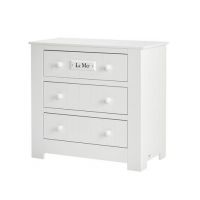 PINIO - MARSYLIA Komoda 3-szufladowa | Biały