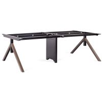 UNIQUE MEBLE - MARS - WORKSTATION 4 Stelaż do Biurka 4-osobowego | Metalowy | 240x140