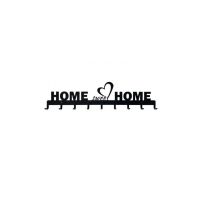 Art. Decoration - 1143 HOME SWEET HOME SERCE 2 Wieszak na ubrania