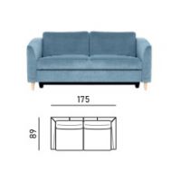 Meblomak - FANO Sofa 2,5BF | Bez funkcji