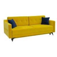 MEBLE BEST - WEBSTER Sofa 3DL z funkcją spania i pojemnikiem na pościel