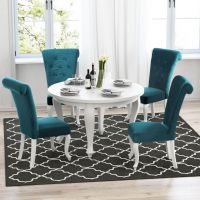 STOLMEB - Stół Henryk 120+2x40 naturalna okleina