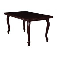 Meblarz - STÓŁ FORNIR | 160x90+40 | Blat zaowalony | Nogi ludwik