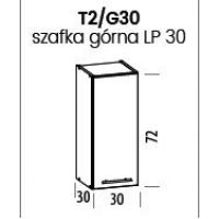 LIVEO - TIFFANY Szafka T2/G30 | Górna 30