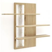 MC AKCENT - SANTORI Panel ścienny SAN17.T53 | Dąb sękaty olejowany w kolorze bianco