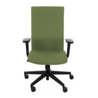 GROSPOL - TEAM PLUS Fotel Obrotowy Black / Chrome | Mechanizm Synchro S1 | Regulowane Podłokietniki | Obciążenie do 150 kg