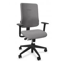 NOWY STYL - UTILA Fotel Obrotowy SWIVEL CHAIR UPH/P BLACK | Tapicerka I Grupa CSE13 | Podłokietniki R69-B - 1D | FST | LSH2 | Podstawa Czarna | Zgodny z Rozporządzeniem z 2023 roku | DOSTĘPNY OD RĘKI
