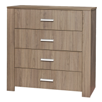 Meblarz - VIVA Komoda II fabrycznie zmontowana