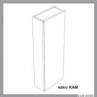 KAM - KAMMONO Szafka W... .1/90 | MN 15-20 | Górna | 1-drzwi | Front nowoczesny P4