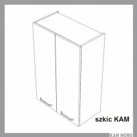 KAM - KAMMONO Szafka WS.../90 | MN 60-80 | Górna | Szafka z suszarką | 2-drzwi | Front nowoczesny P2