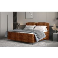 WERSAL - WAVE Łóżko Kontynentalne Elektrycznie Sterowane 160x200 | Materac Pocket | Materac Pocket | Top zintergowany