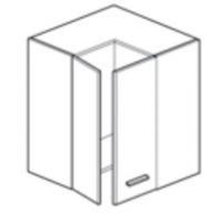 LAYMAN - BLANKA Szafka WNPP 65/65/72 kuchenna górna 65 cm narożna