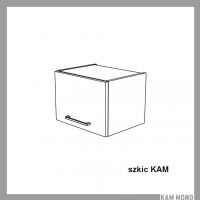 KAM - KAMMONO Szafka WO.../29 | MN 40-90 | Górna | Front frezowany