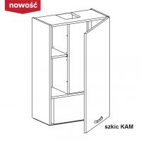 KAM - KAMMONO Szafka WP3C60.1/90 | Górna do szafek o wys. 90 cm | Z okapem | Front nowoczesny P2