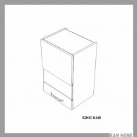 KAM - KAMMONO Szafka WW....1/61 | MN 40-60 | Górna | Witryna | 1-drzwi | Front nowoczesny P2