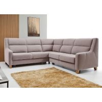 Bydgoskie Meble - WAY narożnik 2,5F-E-2,5SK // 2,5SK-E-2,5F narożnik z funkcja spania i pojemnikiem (szuflada) | CASTEL