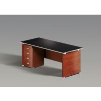 BIURO SERWIS - X-BOX Biurko X-202 | front - płyta meblowa