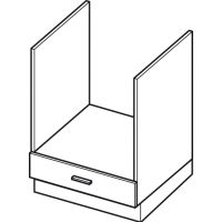 LAYMAN - ITALIA Szafka ZK6 | Akryl | Szafka dolna 60 | Zabudowa piekarnika